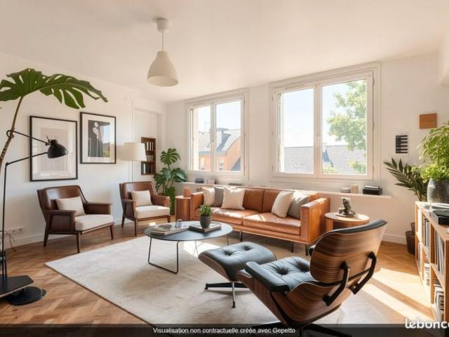 Appartement 3 pièces 50 m²