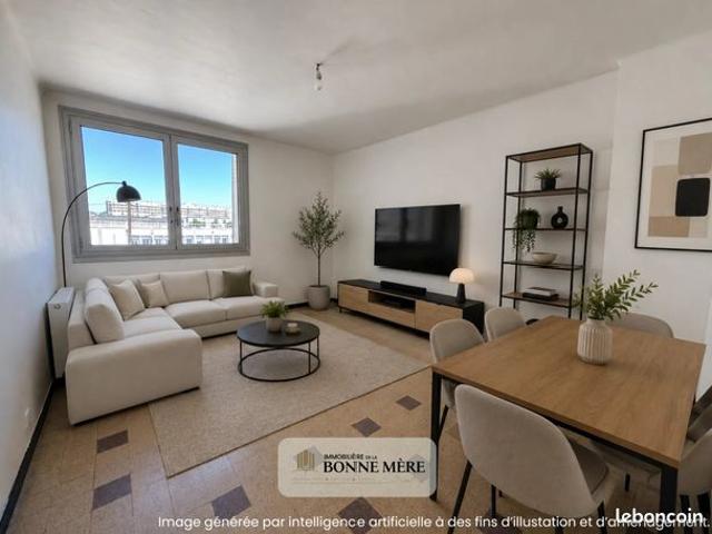 Appartement 3 pièces 50 m²