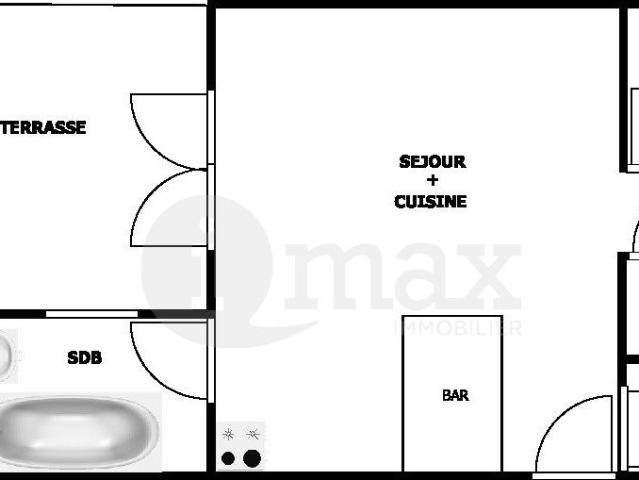 Appartement 3 pièces 50 m²