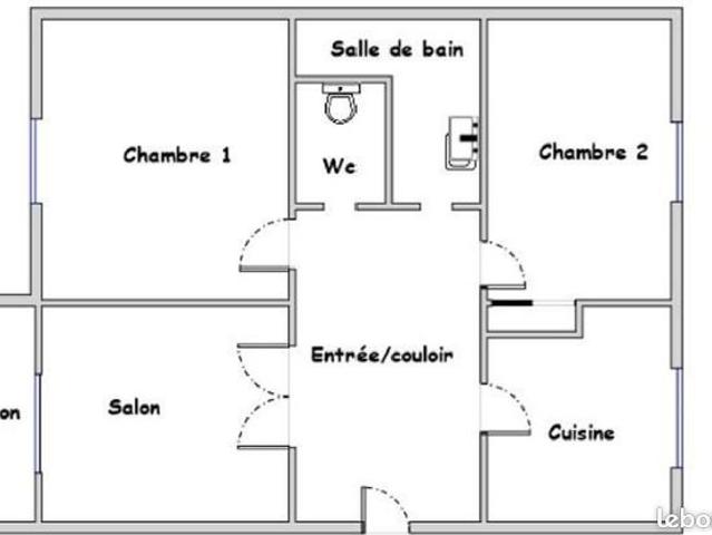 Appartement 3 pièces 51 m²