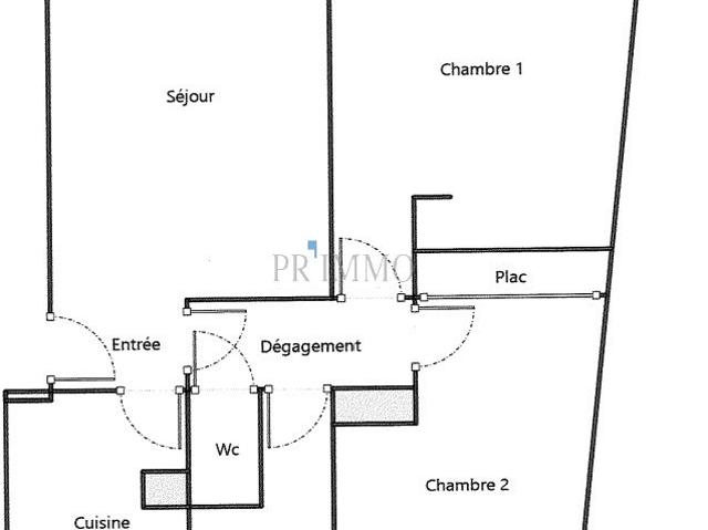 Appartement 3 pièces 51 m²
