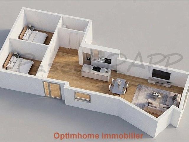 Appartement 3 pièces 51 m²