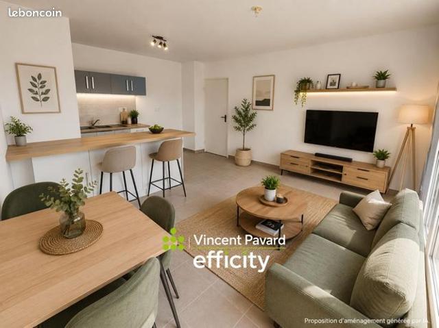 Appartement 3 pièces 51 m²