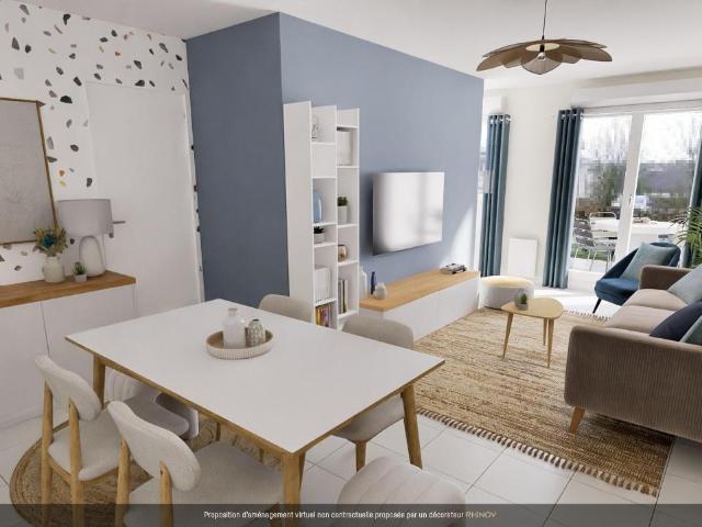 Appartement 3 pièces 52 m²