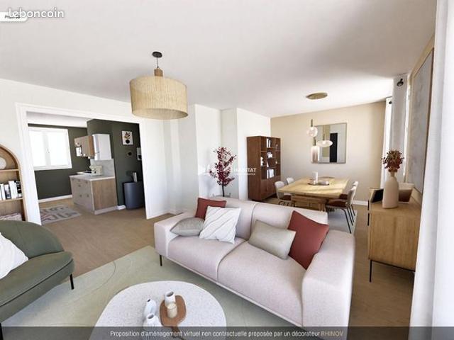 Appartement 3 pièces 52 m²
