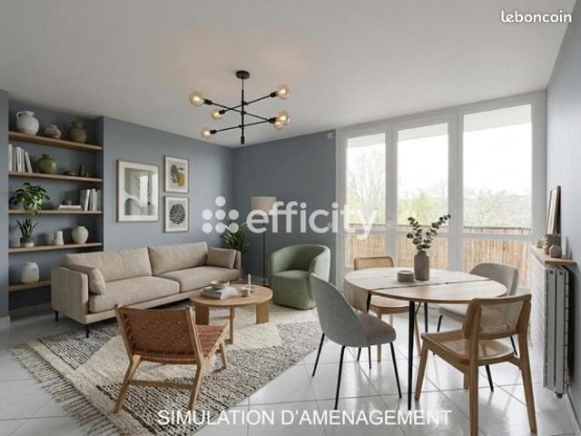 Appartement 3 pièces 52 m²