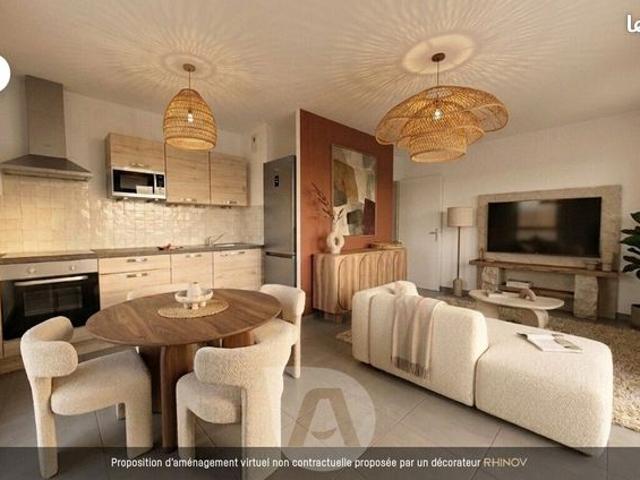 Appartement 3 pièces 57 m²