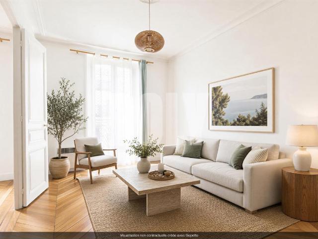 Appartement 3 pièces 57 m²