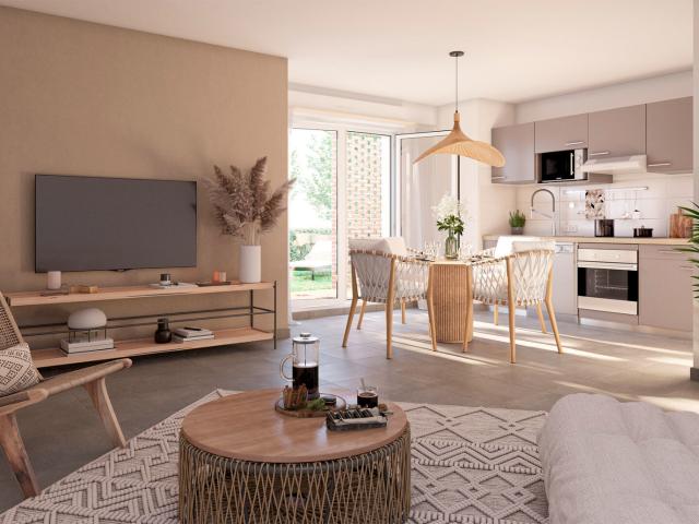 Appartement 3 pièces 57 m²