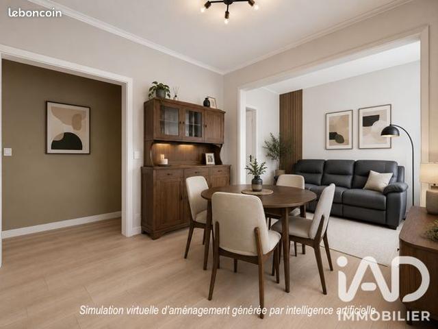 Appartement 3 pièces 57 m²