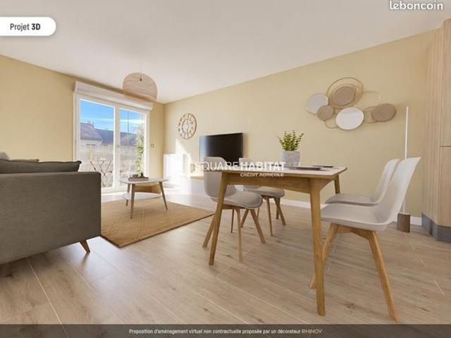 Appartement 3 pièces 57 m²
