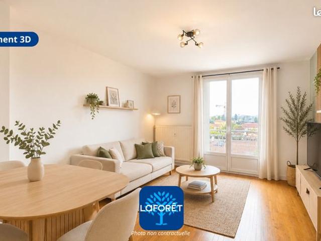 Appartement 3 pièces 57 m²