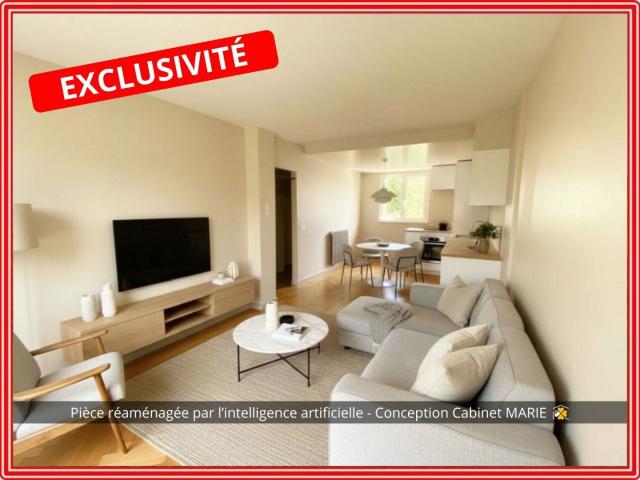 Appartement 3 pièces 57 m²