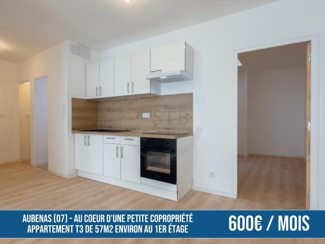 Appartement 3 pièces 57 m²