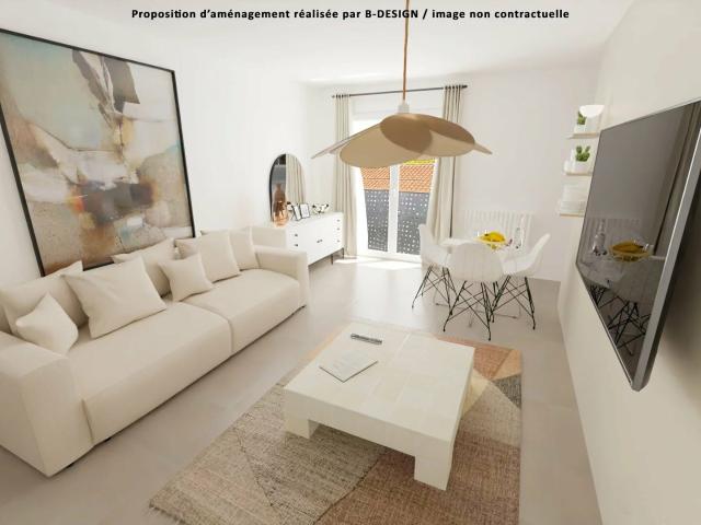 Appartement 3 pièces 57 m²