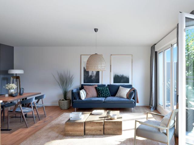 Appartement 3 pièces 57 m²