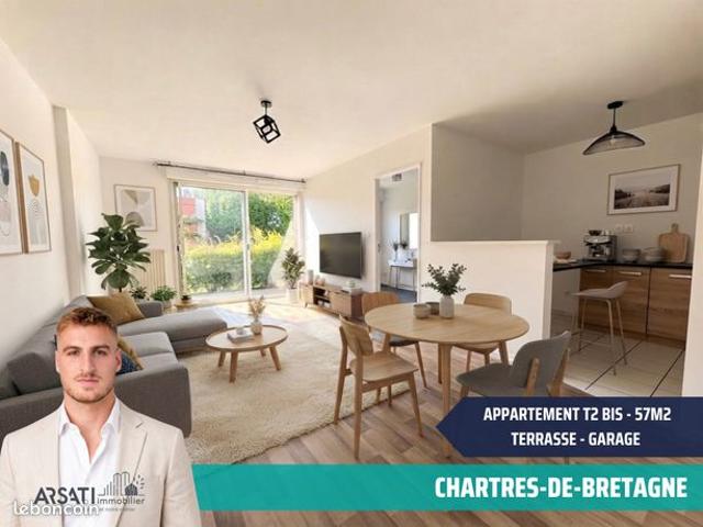 Appartement 3 pièces 57 m²