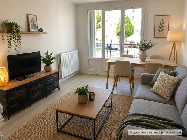 Appartement 3 pièces 57 m²