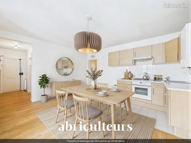 Appartement 3 pièces 57 m²