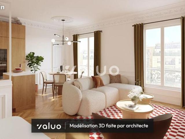 Appartement 3 pièces 57 m²