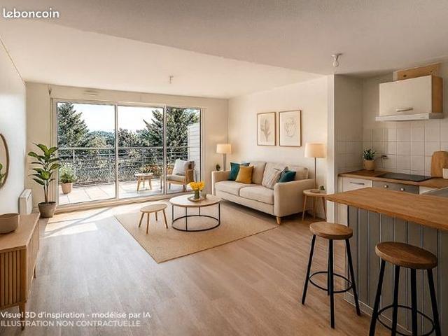 Appartement 3 pièces 54 m²
