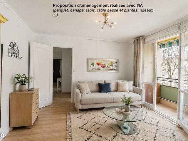 Appartement 3 pièces 54 m²