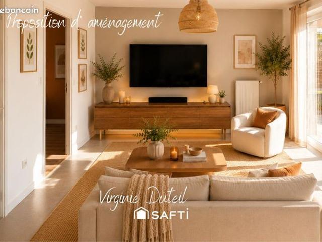 Appartement 3 pièces 54 m²