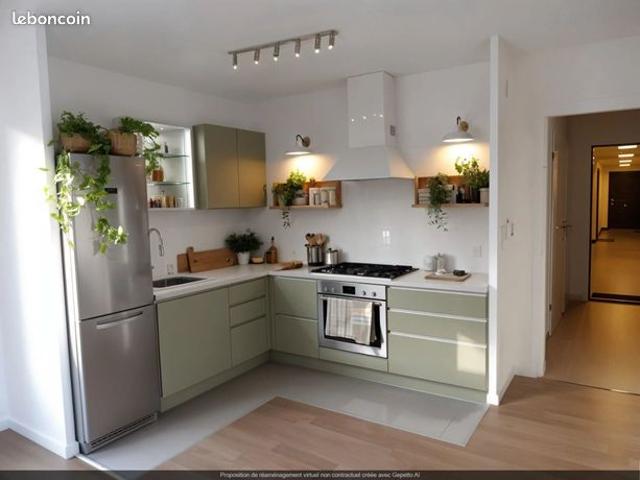 Appartement 3 pièces 54 m²