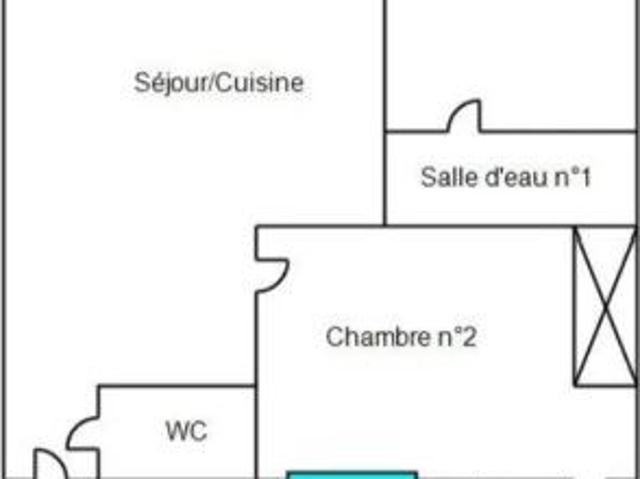 Appartement 3 pièces, 55 m² à louer à Bordeaux 33000