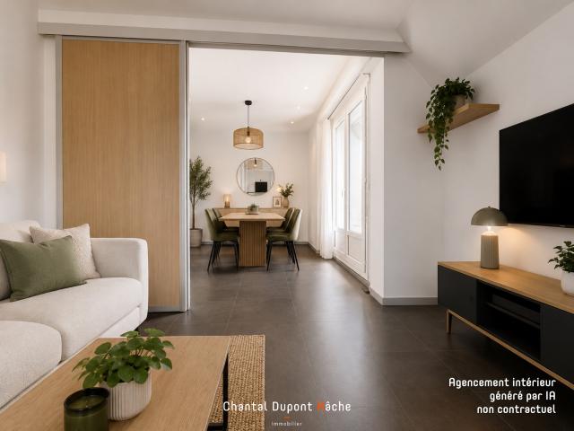 Appartement 3 pièces 55 m²