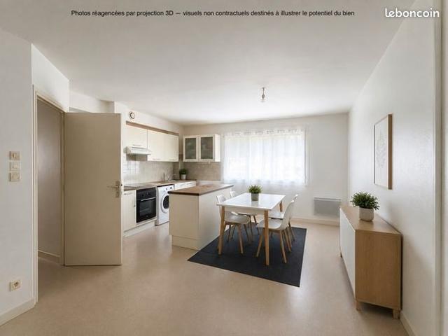 Appartement 3 pièces 55 m²