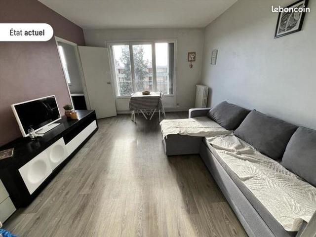 Appartement 3 pièces 55 m²