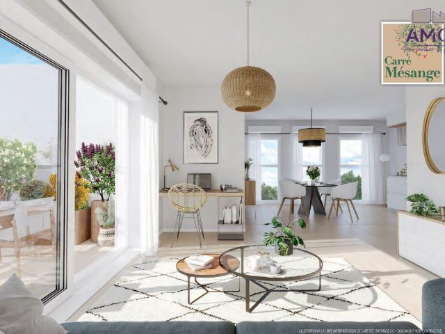 Appartement 3 pièces 55 m²