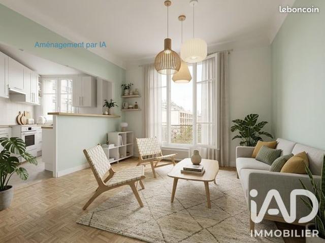 Appartement 3 pièces 55 m²