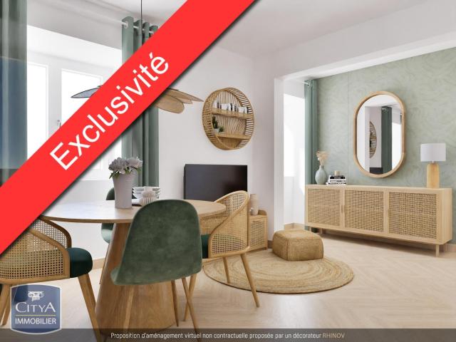 Appartement 3 pièces 55 m²