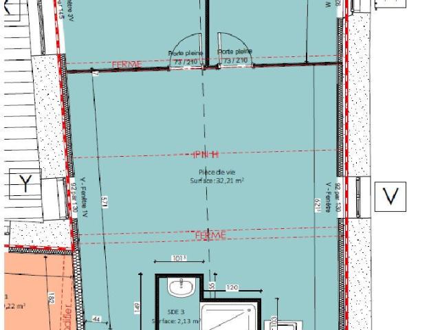 Appartement 3 pièces, 56 m² à louer à Sainte Pazanne 44680