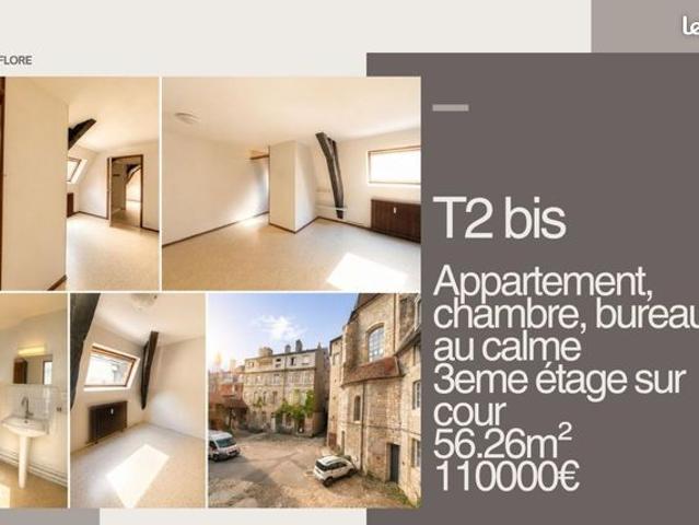 Appartement 3 pièces 56 m²