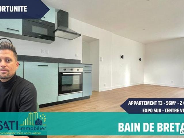 Appartement 3 pièces 56 m²