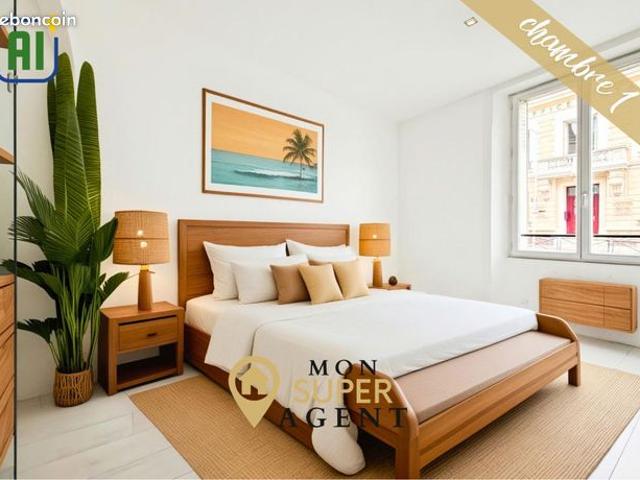 Appartement 3 pièces 56 m²