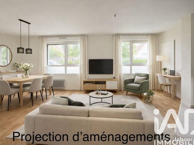 Appartement 3 pièces 56 m²