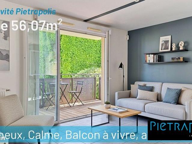Appartement 3 pièces 56 m²