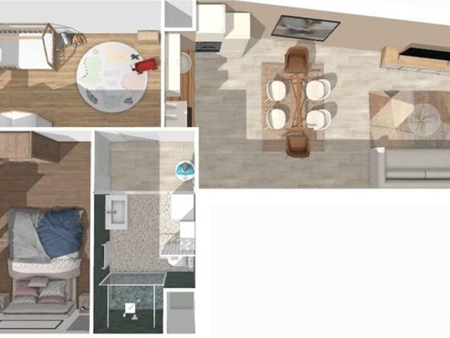 Appartement 3 pièces 58 m²