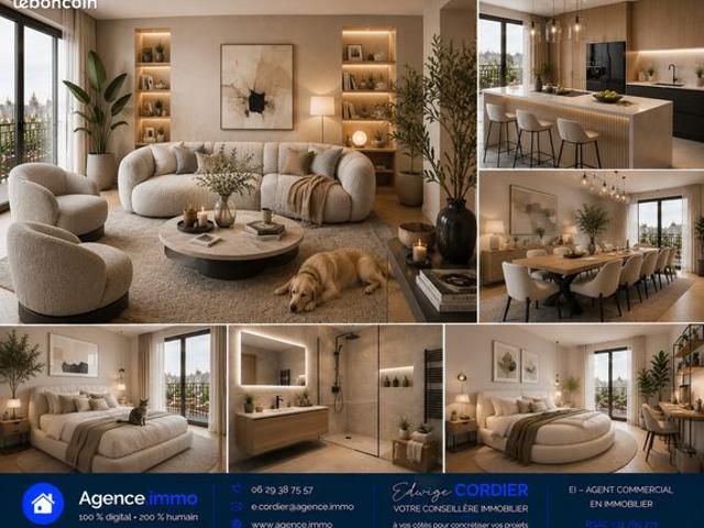 Appartement 3 pièces 58 m²