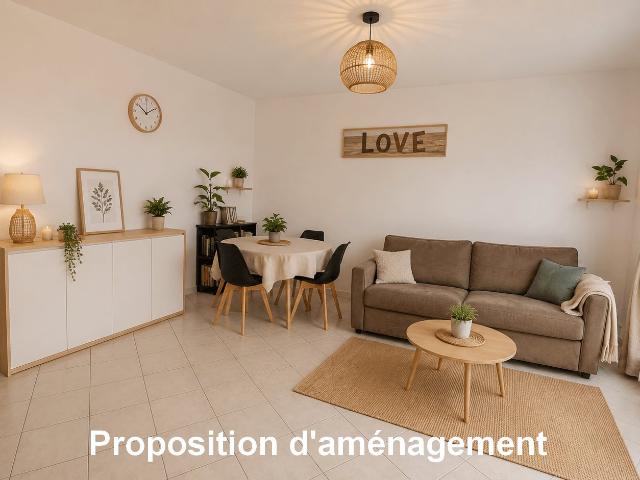 Appartement 3 pièces 58 m²