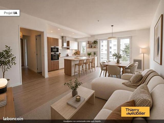 Appartement 3 pièces 58 m²