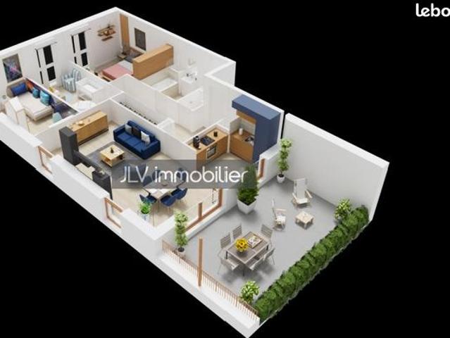Appartement 3 pièces 58 m²