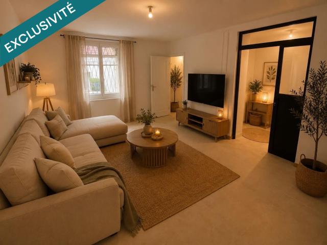 Appartement 3 pièces 58 m²