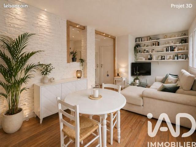 Appartement 3 pièces 58 m²