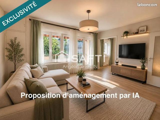 Appartement 3 pièces 58 m²