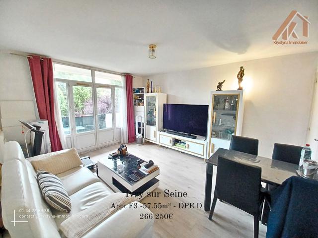 Appartement 3 pièces 58 m²